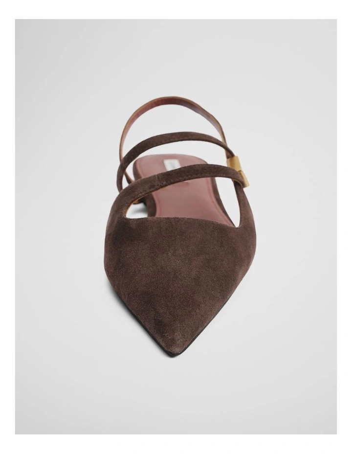 Eliza Flat in Chocolate image 3