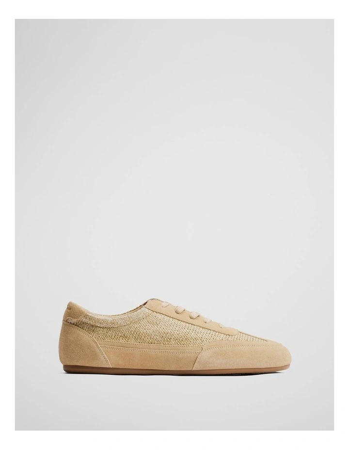 Mica Woven Sneaker in Natural image 1