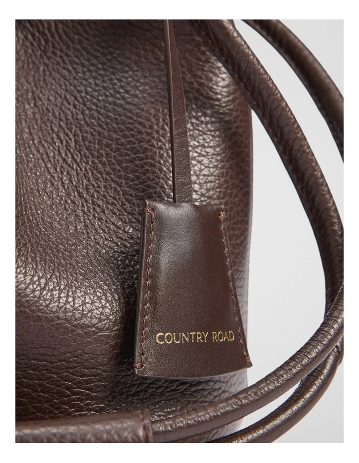 Samantha Leather Bag in Espresso image 3