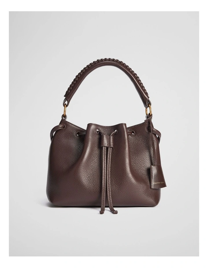 Samantha Leather Bag Small in Espresso image 1