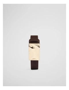Octavia Belt in Chocolate