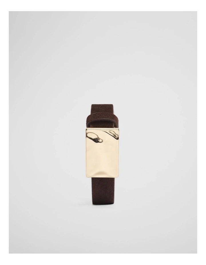 Octavia Belt in Chocolate image 1
