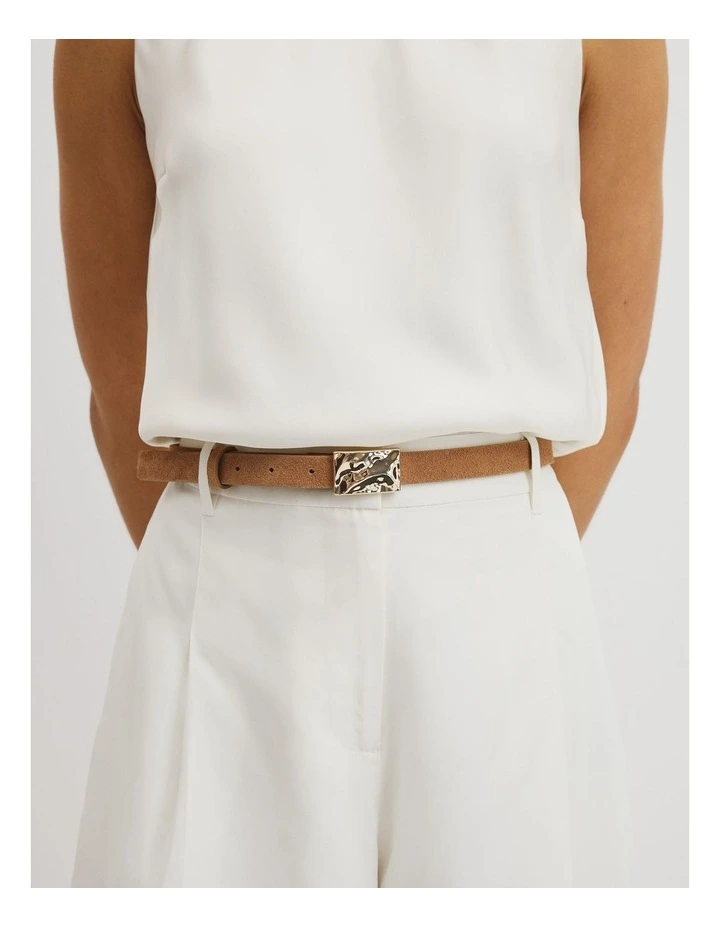 Octavia Belt in Camel image 2