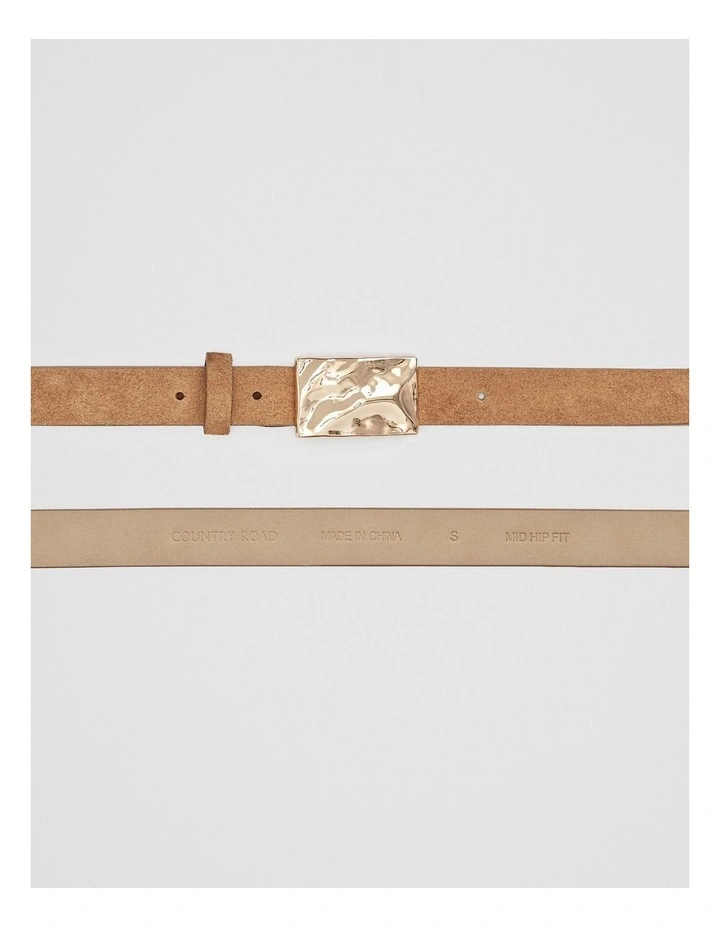 Octavia Belt in Camel image 3