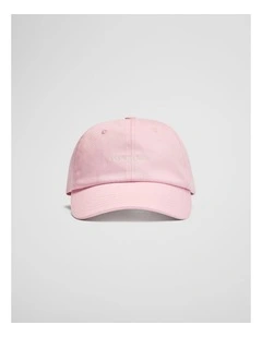 Mini Logo Cap in Blossom Pink
