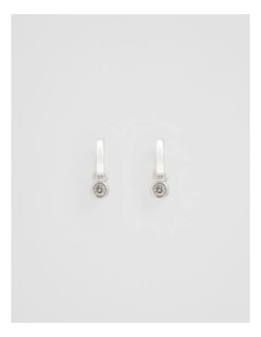 Arya Hoop Earring in Silver