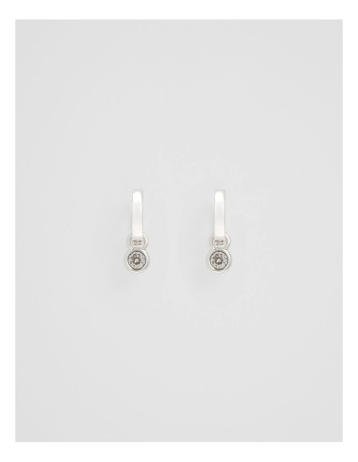 Arya Hoop Earring in Silver image 1