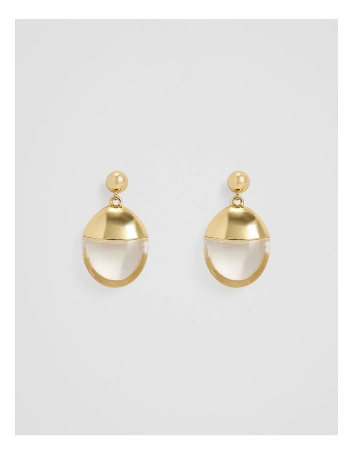 Ora Earring in Clear image 1