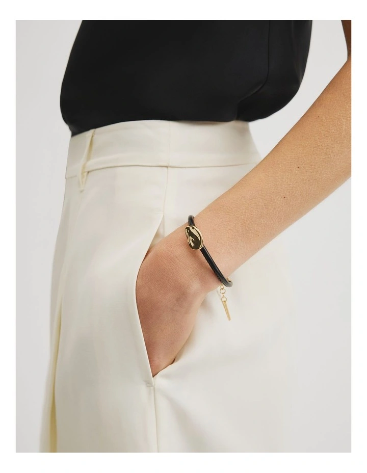 Odette Rope Bracelet in Black image 2