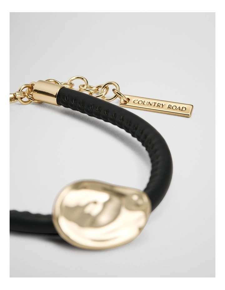 Odette Rope Bracelet in Black image 3
