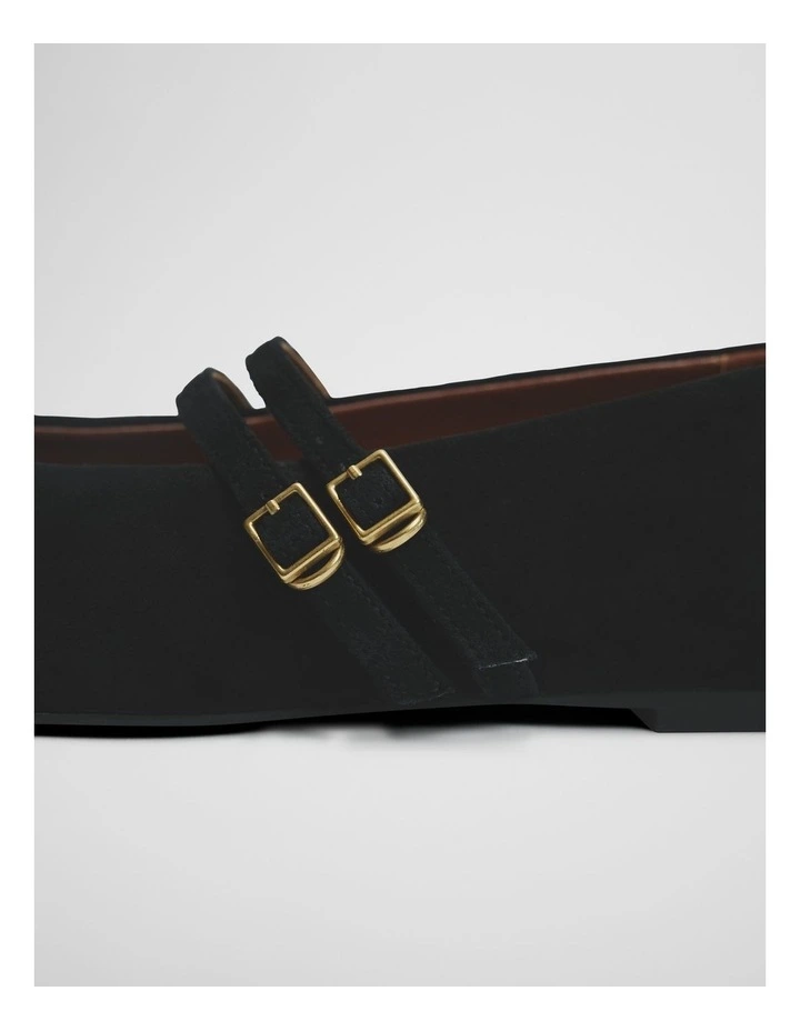 Parker Ballet in Black Suede image 4