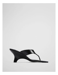 Olivia Wedge in Black
