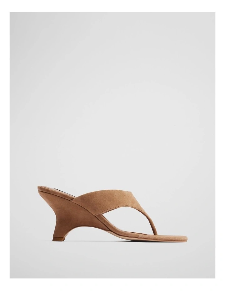 Olivia Wedge in Camel image 1