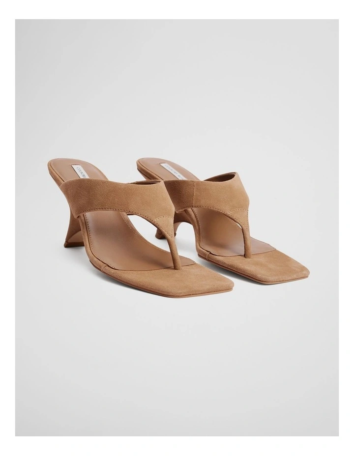 Olivia Wedge in Camel image 3