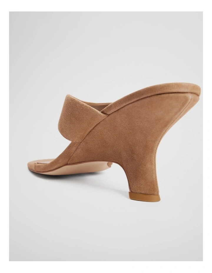 Olivia Wedge in Camel image 4