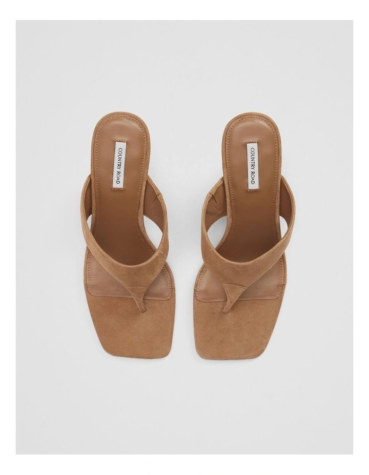 Olivia Wedge in Camel image 5