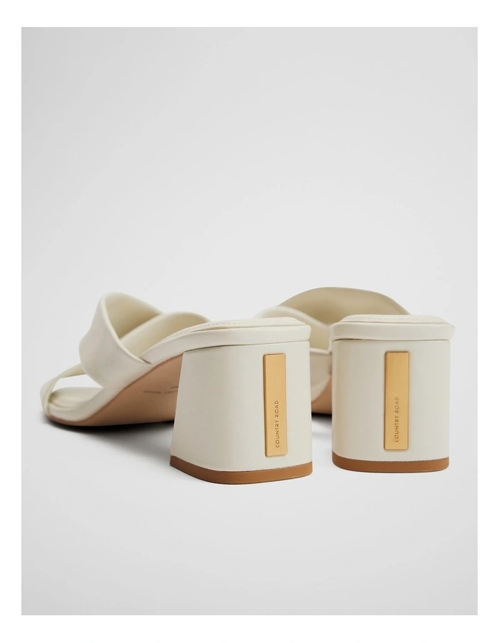 Lily Heel in Ecru image 3