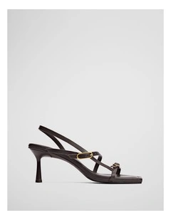 Cindy Heel in Bitter Chocolate