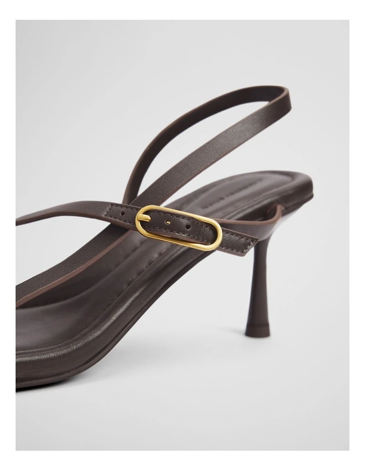 Cindy Heel in Bitter Chocolate image 4
