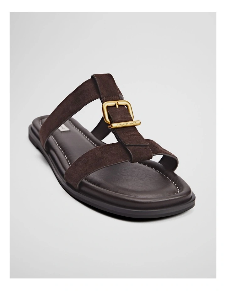 Nikita Slide in Bitter Chocolate image 3
