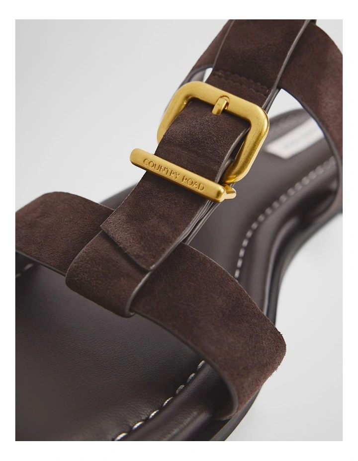Nikita Slide in Bitter Chocolate image 4