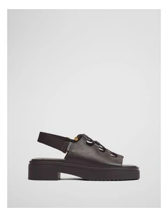 Eloise Sandal in Bitter Chocolate