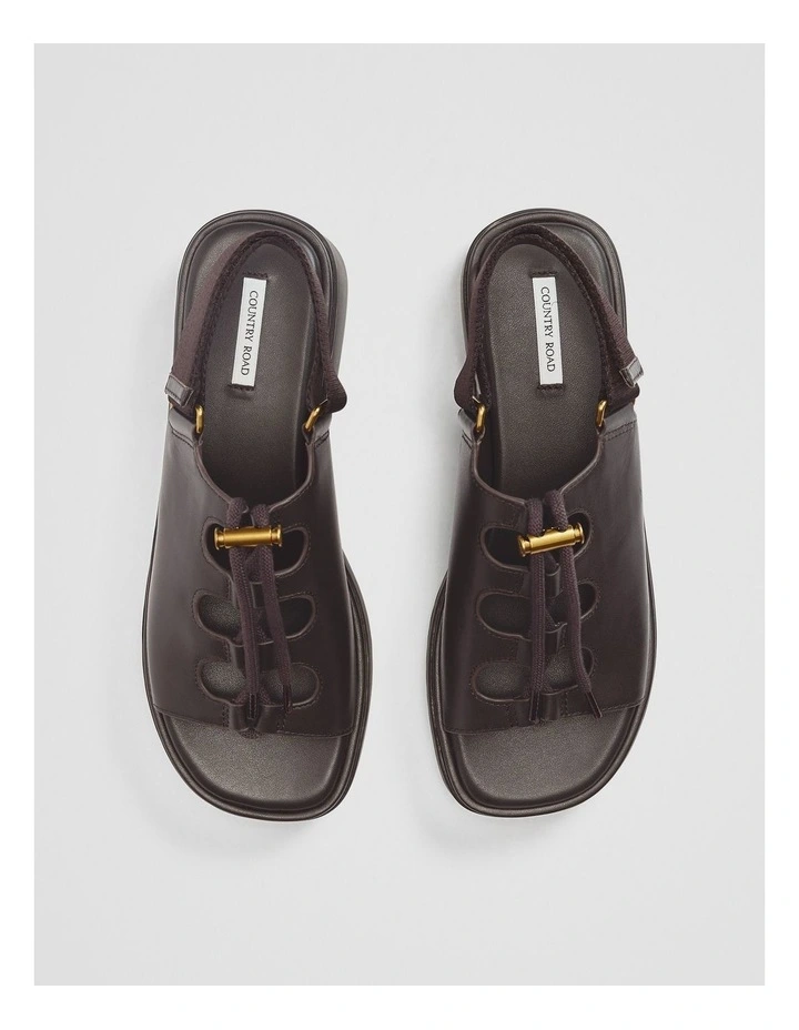 Eloise Sandal in Bitter Chocolate image 5