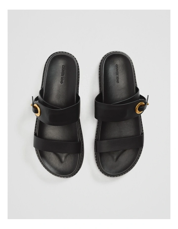 Millie Slide in Black image 5