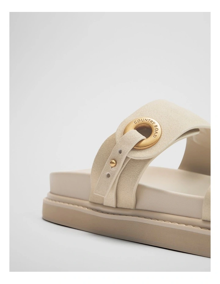 Millie Slide in Oat Milk image 3