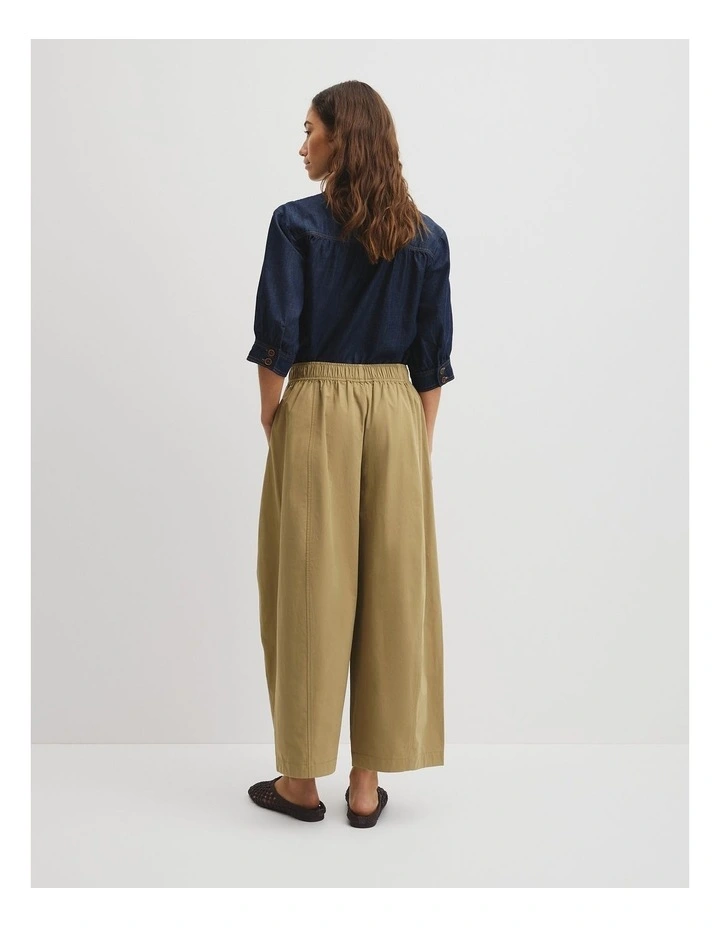 Pull On Curve Pant in Golden Husk image 5