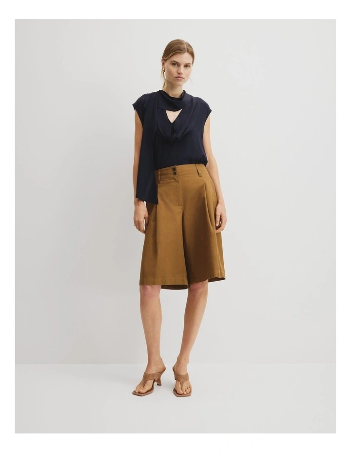 Draped Neck Top in Twilight image 4