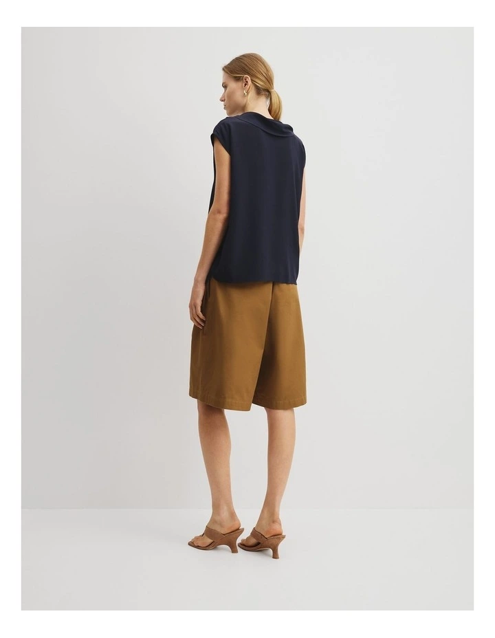 Draped Neck Top in Twilight image 5