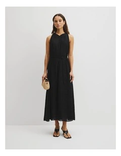 V-neck Dress in Black