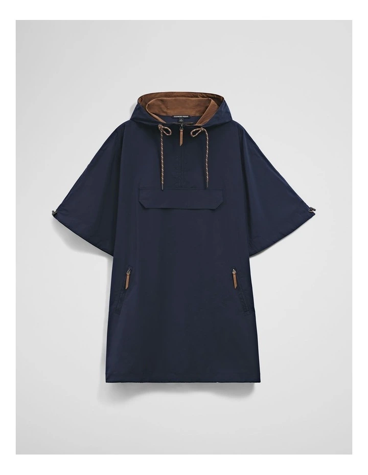 Cagoule Mini Dress in Blue Night image 2