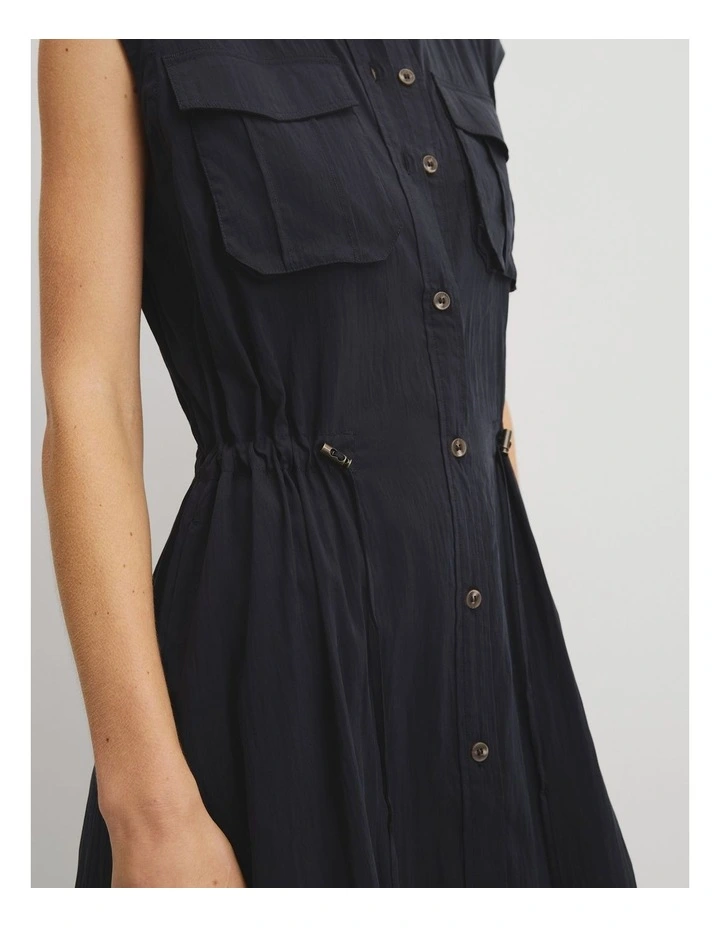 Utility Midi Dress in Twilight image 3