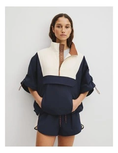 Parachute Cagoule in Blue Night