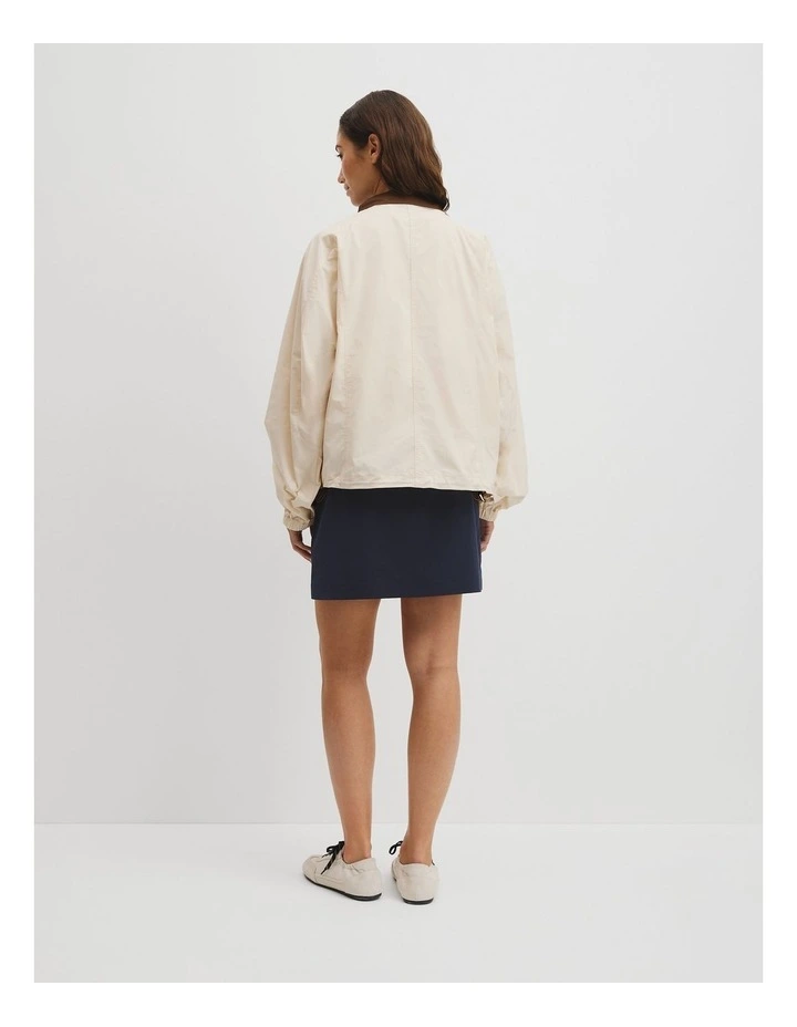 Parachute Spray Jacket in Soft Butter image 5