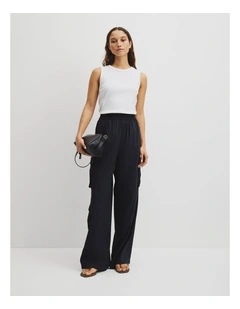 Fluid Cargo Pant in Twilight