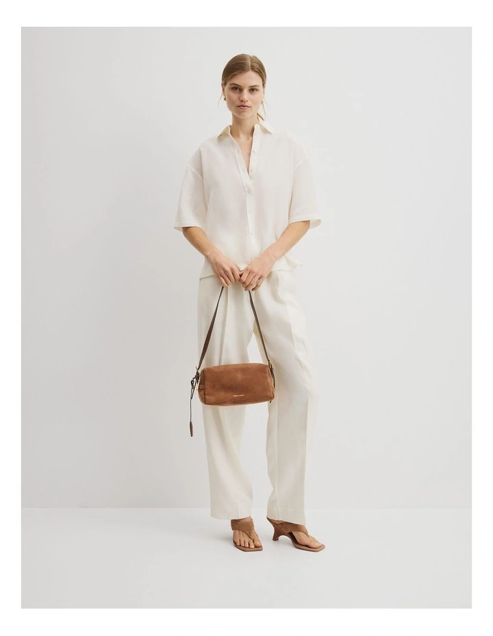 Short Sleeve Shirt in French Vanilla image 4