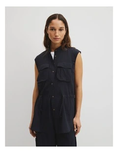 Cargo Pocket Shirt in Twilight