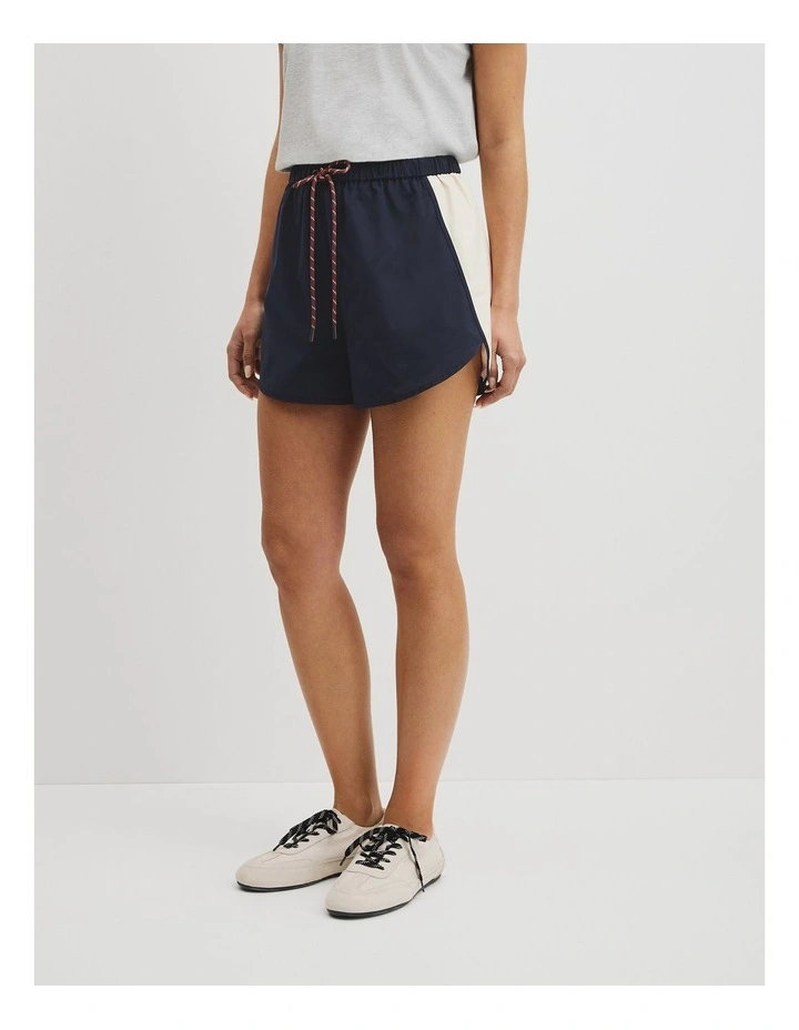 Parachute Short in Blue Night image 4