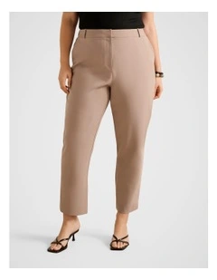 Asher Tapered Pants in Brown