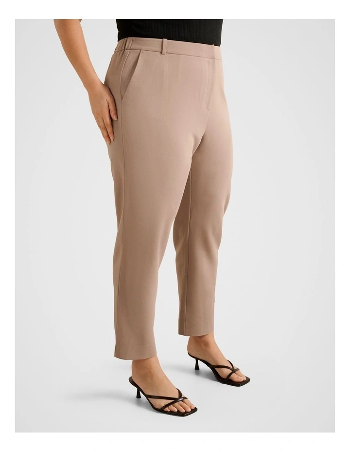 Asher Tapered Pants in Brown image 3
