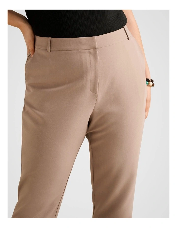 Asher Tapered Pants in Brown image 4