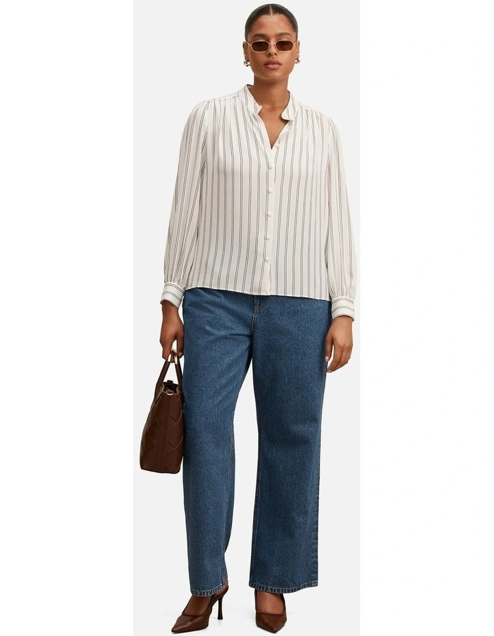 Bailey Long Sleeves Blouse in White image 5