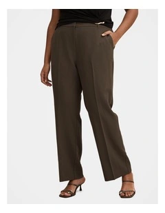 Ada Straight Leg Pants in Green
