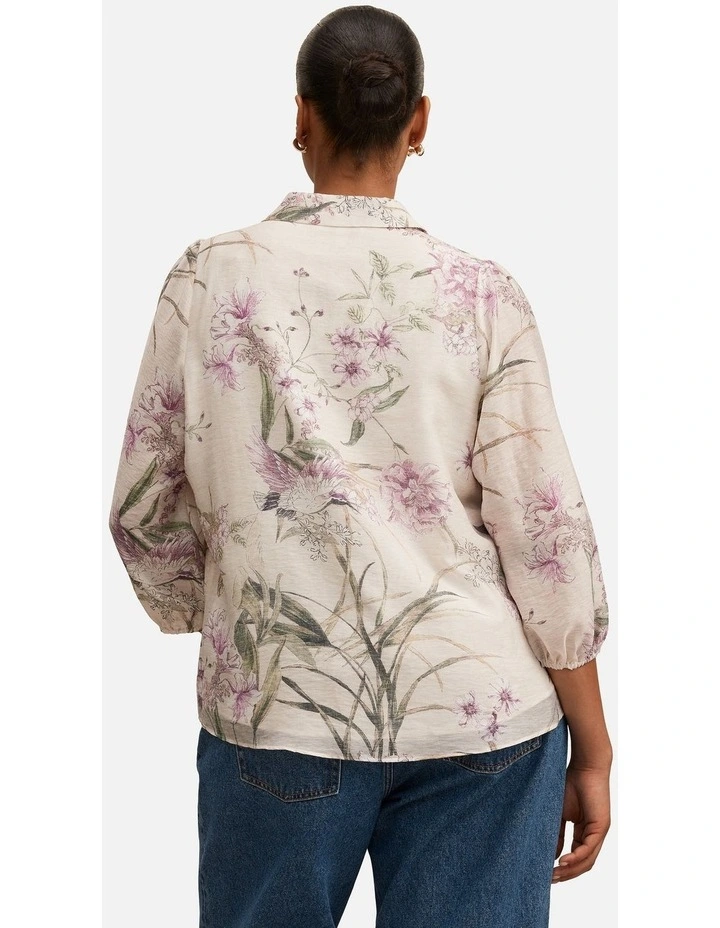 Avery Long Sleeves Blouse in Multi image 2