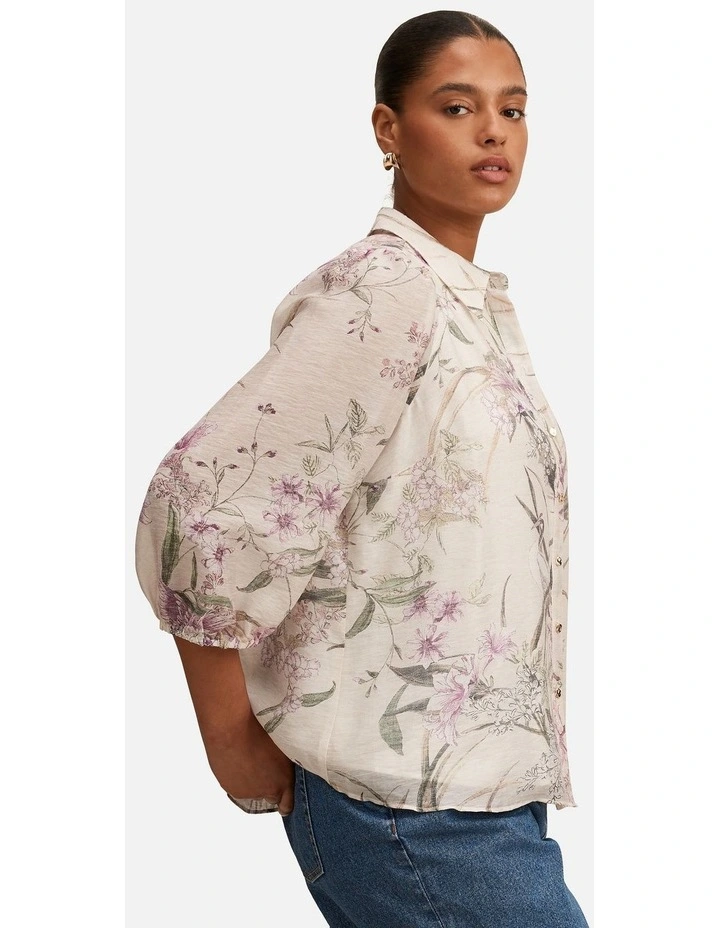 Avery Long Sleeves Blouse in Multi image 3