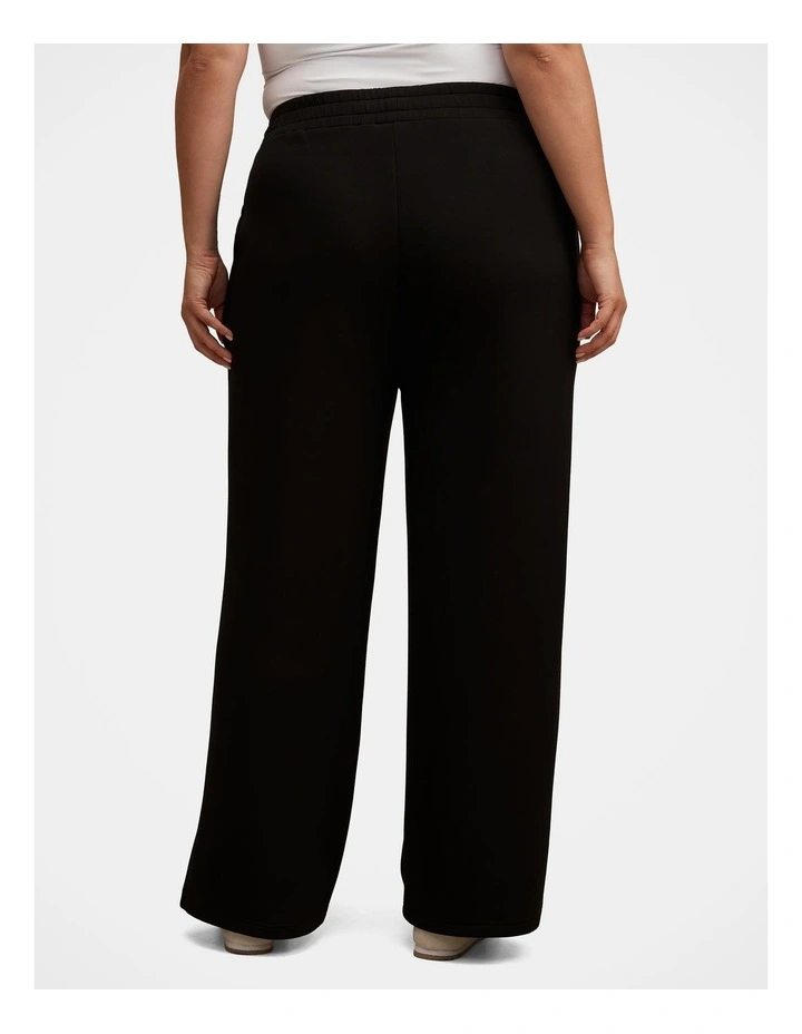 Hunter Wide Leg Lounge Pants in Black image 2