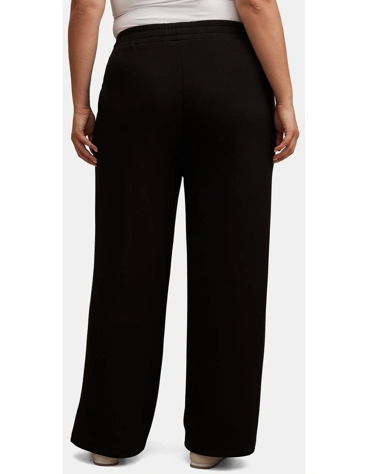 Hunter Wide Leg Lounge Pants in Black image 2